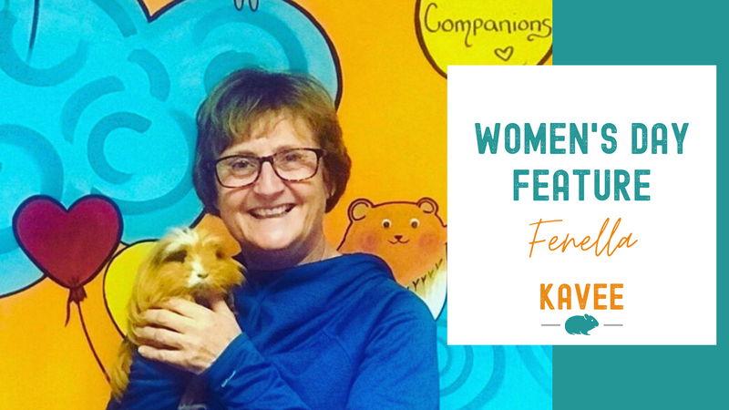 Women Who Changed The Lives Of Guinea Pigs: Fenella 
