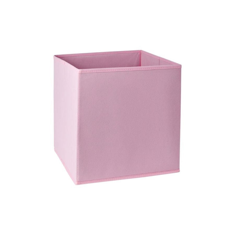 Back of One storage box cube for guinea pig CC cage Unicorn pale pink Kavee