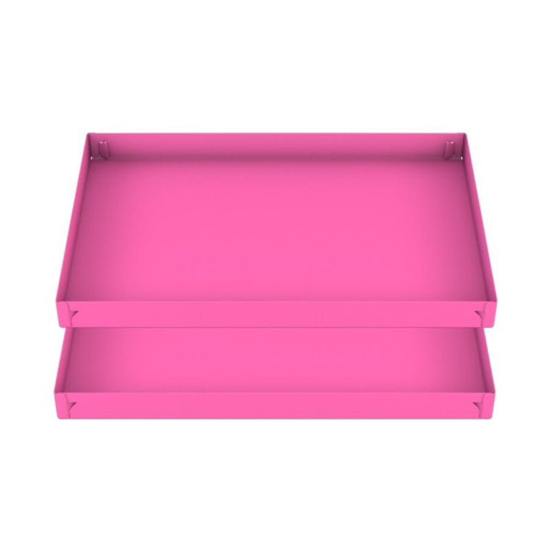 two 3x2 pink coroplast sheets or corrugated plastic correx for guinea pig cage C&C cc c and c from brand kavee