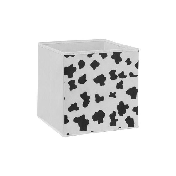 One storage box cube for guinea pig CC cage cowprint white Kavee