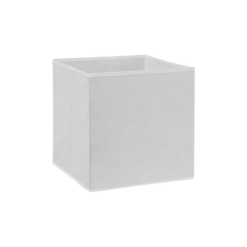 Back of One storage box cube for guinea pig CC cage cowprint white Kavee
