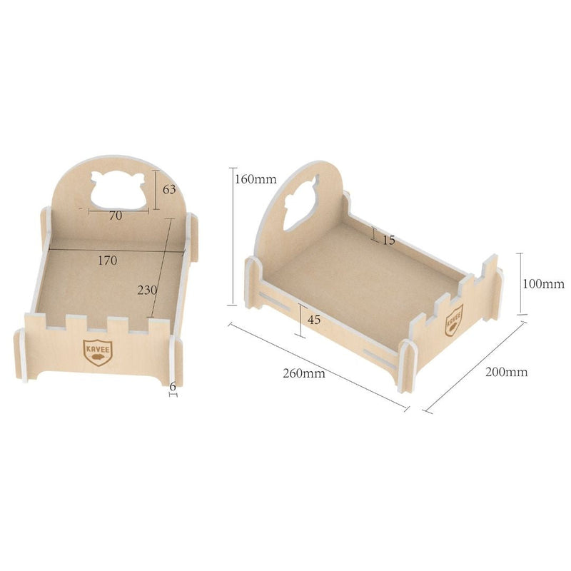 Dimensions of a kavee c and c cages fsc wooden guinea pig bed with guinea pig cutout