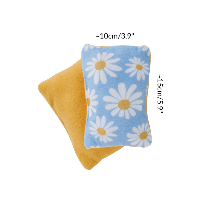 dimensions of guinea pig pillows daisy print