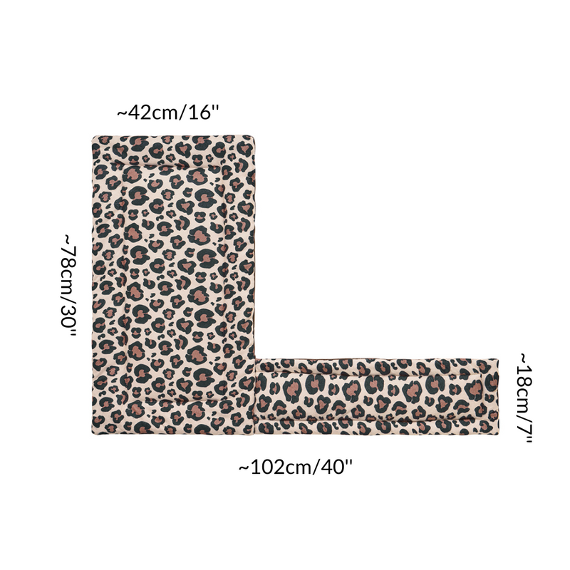 Dimension size measurement guinea pig fleece liner 5x2 leopard print rabbit cc c&C cnc c and c cage kavee