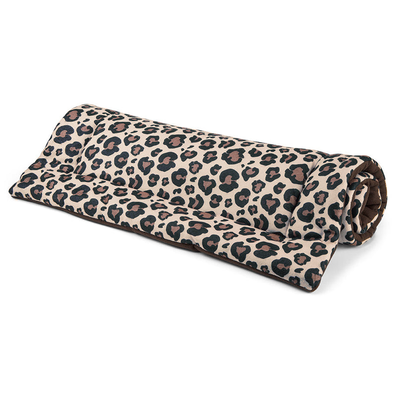 rolled up fleece liner leopard print matched cc c&C cnc c and c cage kavee