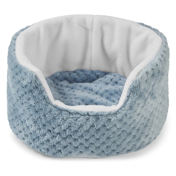 a guinea pig sofa bed cuddle cup in fleece blue by kavee