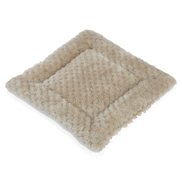 a guinea pig  pee pad in fleece pattern taupe by kavee