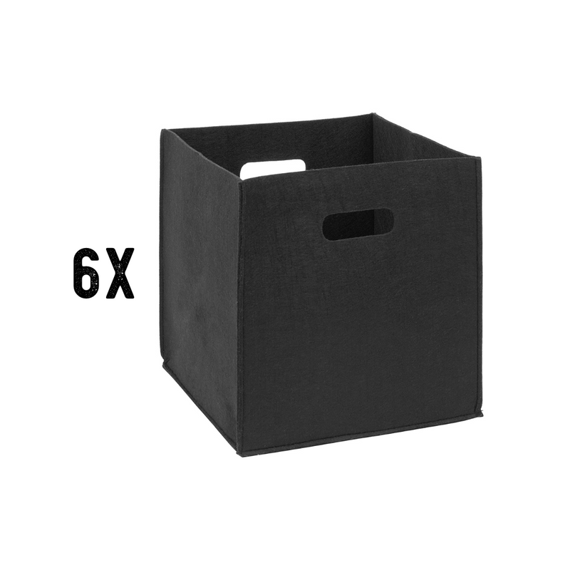 Storage Box | Felt Bold Black