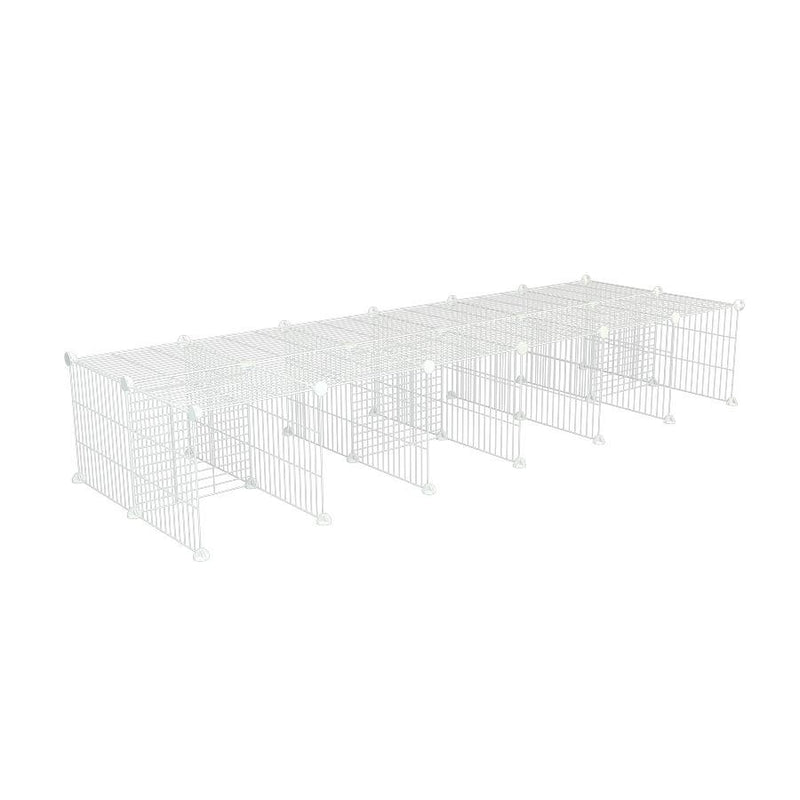 A C and C guinea pig cage stand size 4x2 with small mesh white C and C grids by kavee usa