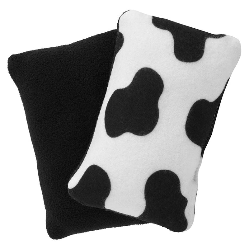 2 small pillows for guinea pigs made of cowprint fleece by kavee